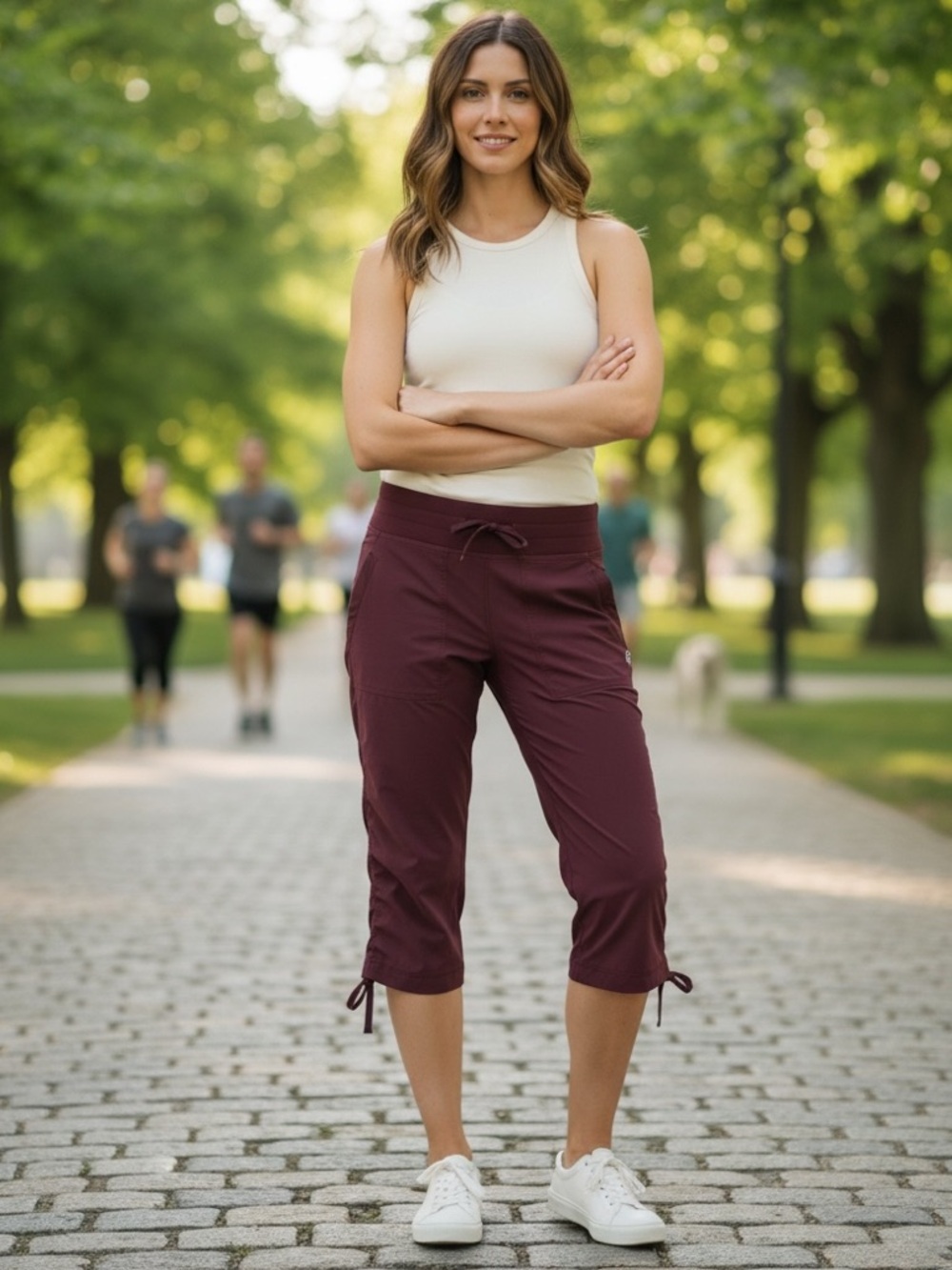 New Lululemon Studio Crop Pant High Rise Lightweight Breathable Two-Way Stretch - Picture 6 of 9